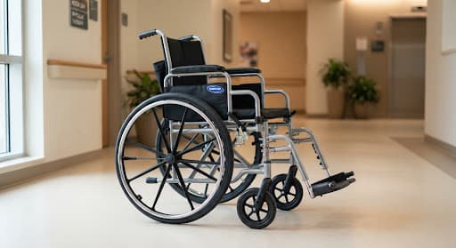Kursi Roda Lipat Aluminium